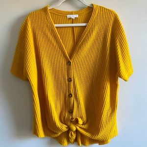 Socialite Yellow Top